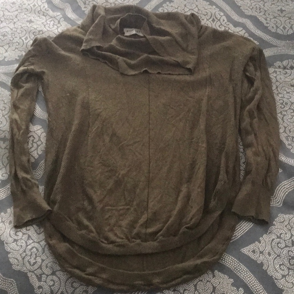 Cowl neck sweater